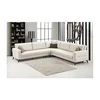 Kristal 3+Corner+3 - Beige Beige Corner Sofa-Bed