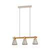 Eglo 43952 - Luster na sajli CAWTON 3xE27/40W/230V