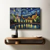 Wallity Dekorativna slika na kaljenom staklu, 60x90cm, Šarena