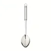 Cooking spoon, stainless steel, 34.5 cm - Kitchen Craft