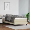 Okvir za krevet s oprugom krem 80 x 200 cm od umjetne kože