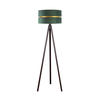 Duolla - Podna lampa DUO 1xE27/60W/230V prečnik 44 cm zelena/wenge