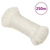 Vidaxl Delovna vrv bela 3 mm 250 m polipropilen