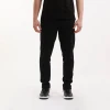 Lotto Muški donji deo trenerke londa open pants, Crni