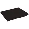 Kupaonska radna ploča tamnosmeđa 60x60x(2-4) cm tretirano drvo