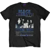 Black Sabbath Majica Deutsches 73 Unisex Black S
