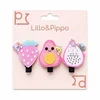 Lillo&Pippo šnalice za kosu 3/1 voćkice