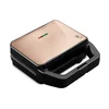 Sendvič toaster 3v1 z zamenljivimi ploščami Metallic Line Rose Gold 800W 55084