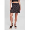 Womens viscose Mini Skort blackflower