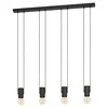 EGLO viseća lampa BITACHITO 4xE27 93 cm crna mesing bez senila 98858