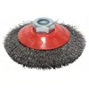 BOSCH Talasasta pljosnata četka 100, čelična 2608622057, 100 mm, 0,3 mm, M14