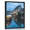 Plakat slikovit kanal v Franciji - 40x60 no frame