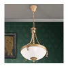 Orion HL 6-1611/3 - Luster na lancu ROCCA 3xE27/60W/230V, prečnik 32 cm, bronza/bela