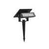 LED solarno svetlo LED/0,9W/3,7V 3000K IP65 1200 mAh crna