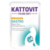 Kattovit Medicinska hrana za mačke Gastro, Piletina i pirinač, 85g