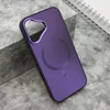 Maska COLOR METAL MagSafe za iPhone 16/ ljubičasta