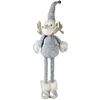 ENA Novogodišnja figura Irvas 68x28cm 24EN405/ srebrna