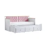 HANAH HOME Krevet Alacati White Pink
