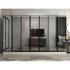 Hanah Home ormar sa reflektujućim staklom Nisa 20662, 315 cm, peščar