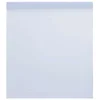 vidaXL Folija za okna statična matirana prozorna bela 45x500 cm PVC