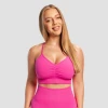 GymBeam Sculpt Seamless Sports Bra Rose