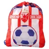 Torba za patike Crvena zvezda Football ball, Crvena