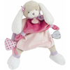 Doudou Plišasti pes roza 28 cm