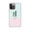 Silikonska maska za iPhone 13 Pro Max 6.7 Cactus Print roze