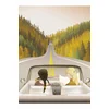 Vissevasse plakat Road Trip 50x70 cm