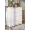 HANAH HOME Komoda Derinkuyu 4 White