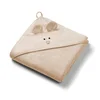 BabyOno Ručnik bambus 100x100 cm, with ears, tamno bež