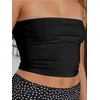 Sinsay - Basic bandeau top - crno