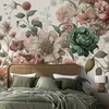 Tapeta vintage pastelne rože - 392x264