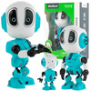 Rebel TOOLS Interaktivni govoreči robot LED VOICE moder
