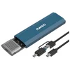 Externo Kućište USB-C 3.1 na M.2 NVMe/SATA aluminium, K1690