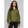 Womens Light Bomber Jacket - Olive