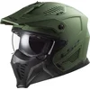 LS2 OF606 Drifter Solid Matt Military Green L Čelada