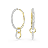 Uhani Swarovski DEXTERA