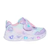 Skechers Patike za devojčice 302693N-LVLP Heart Lights - Lovin Reflecti, Lavanda