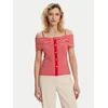 Morgan Bluza 241-DROPEZ Rdeča Slim Fit