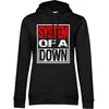 System of a Down Logo Black L Ženske Kapuco