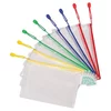 ETUI PVC SA ZIPOM A5 TARIFOLD(DJOIS)509029 PROZIRNO-BIJELI/SORTIRANO