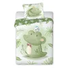 Faro posteljnina 2-delna Cuddles krokodil green