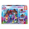 Educa - Puzzle 4v1 Disney Ariel - 1 - 39 kosov