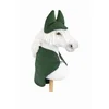 BB Komplet Hobby Horse A3: flis preproga + glušniki - steklenico zelena