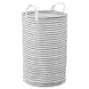 KLUNKA Vreća za veš, bela/crna, 60 l