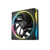 DEEPCOOL Ventilator za ohišje FL12 SE ARGB PWM 120mm, črn