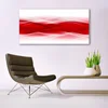 tulup.si Slika na akrilnem steklu Abstract art waves 140x70 cm 2 obešalnika