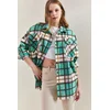Bianco Lucci Womens Patterned Long Shirt