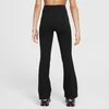 Nike G NSW CLSSC HR FLARE TGHT LBR, dječije helanke za fitnes, crna FZ5585